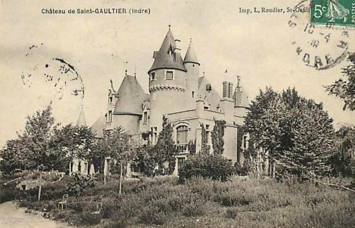 Chateau St.Gaultier Saint-Gaultier Екстериор снимка