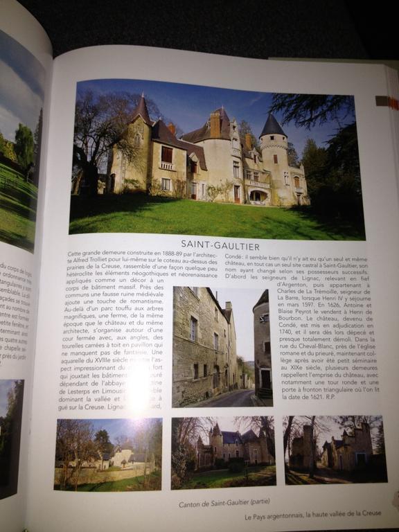 Chateau St.Gaultier Saint-Gaultier Екстериор снимка